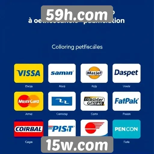 Explorando as opções de pagamento disponíveis no 59h.com